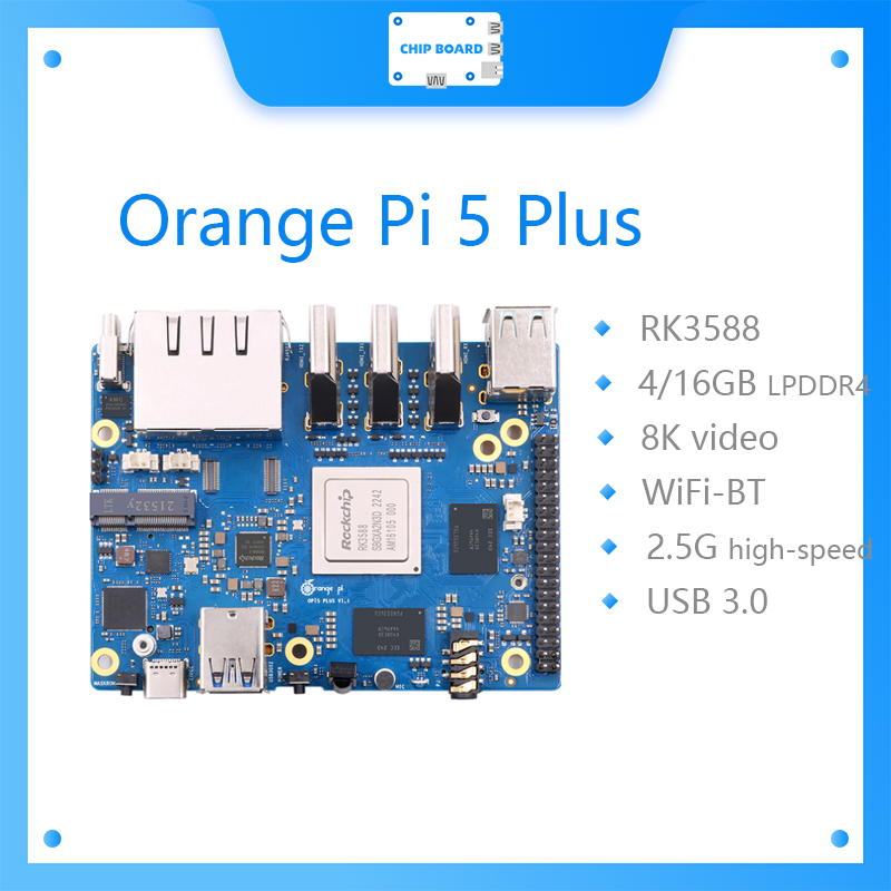 Radxa Rock 5B 16Gb - Orange Pi 5 Plus, máy tính