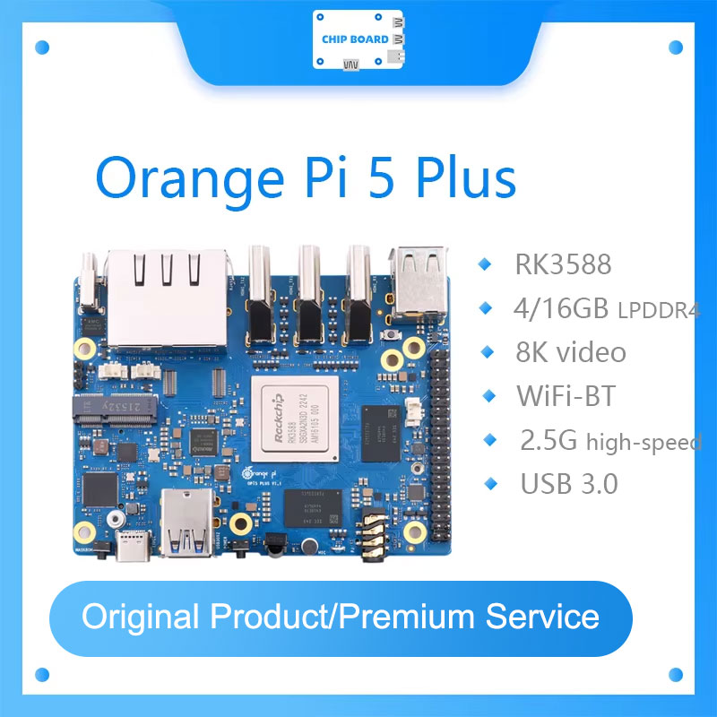 Radxa Rock 5B 16Gb - Orange Pi 5 Plus, máy tính